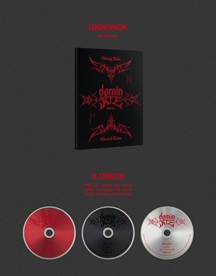 STRAY KIDS WORLD TOUR DOMINATE SEOUL DVD/3Disc+Photo Book+Poster+8