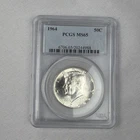 1964 Kennedy Half Dollar 50C PCGS MS65 Silver 0.9 Fine