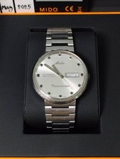 Mido Commander 1959 Automatic Silver Dial Men's Watch M8429.4.21.23 Box Papers