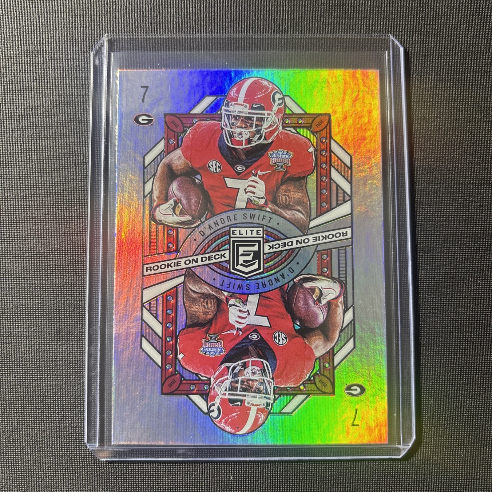 2020 Panini Donruss Elite - Rookie on Deck D'Andre Swift #1 (RC)
