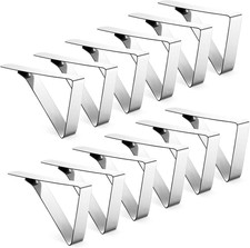 12 Pack Tablecloth Clips Heavy Duty Picnic Table Clips Stainless Steel Table NEW