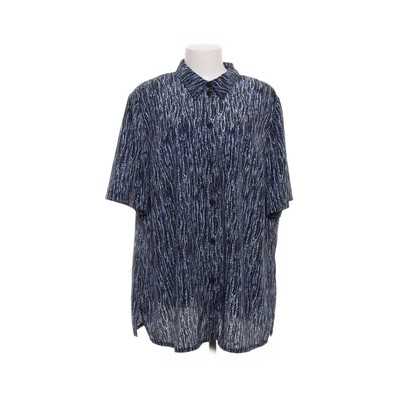Atelier Creation, Kurzarmhemd, Größe: 50, Blau/Mehrfarbig, Polyester, Damen #dAs