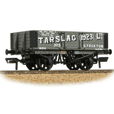 Spur O Bachmann 5 Bohlenwagen Stahlboden Tarslag (1923) Ltd grau