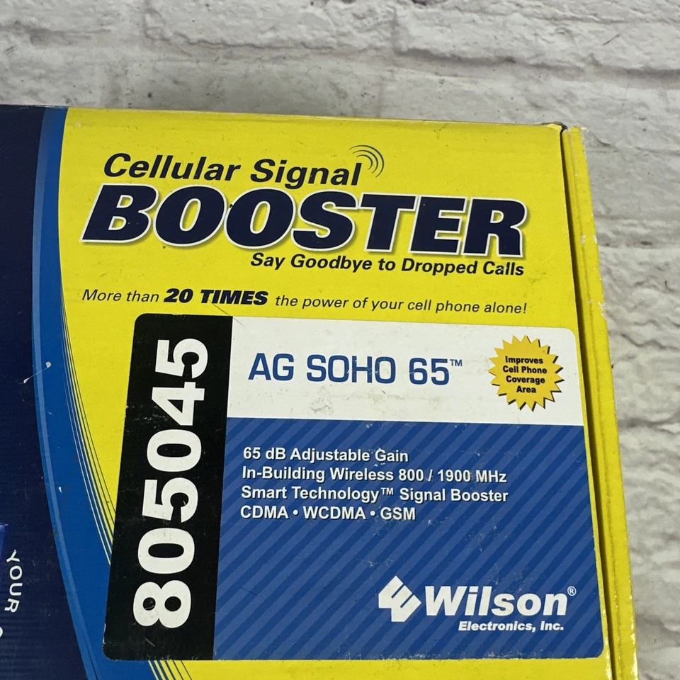 Amplificador de doble banda Wilson AG SOHO 65 dB (805045) Foto 2 de 4