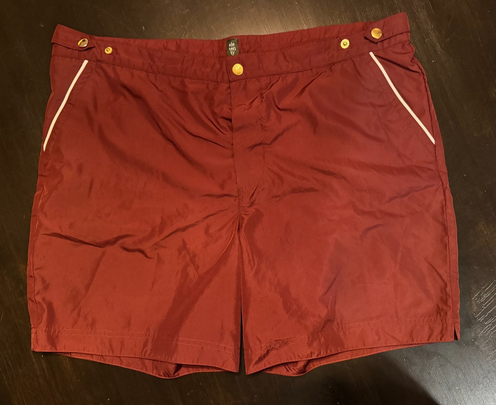 Eleventy Lined Draw String Adjustable Swim Shorts… - image 1