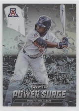 2021 Panini Prizm Draft Picks Power Surge Silver Donta' Williams #PS-DW 8d2