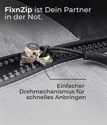 Munkees FixnZip  Large 2er-Pack - Reißverschluss Reparatur Set - Ispo Award