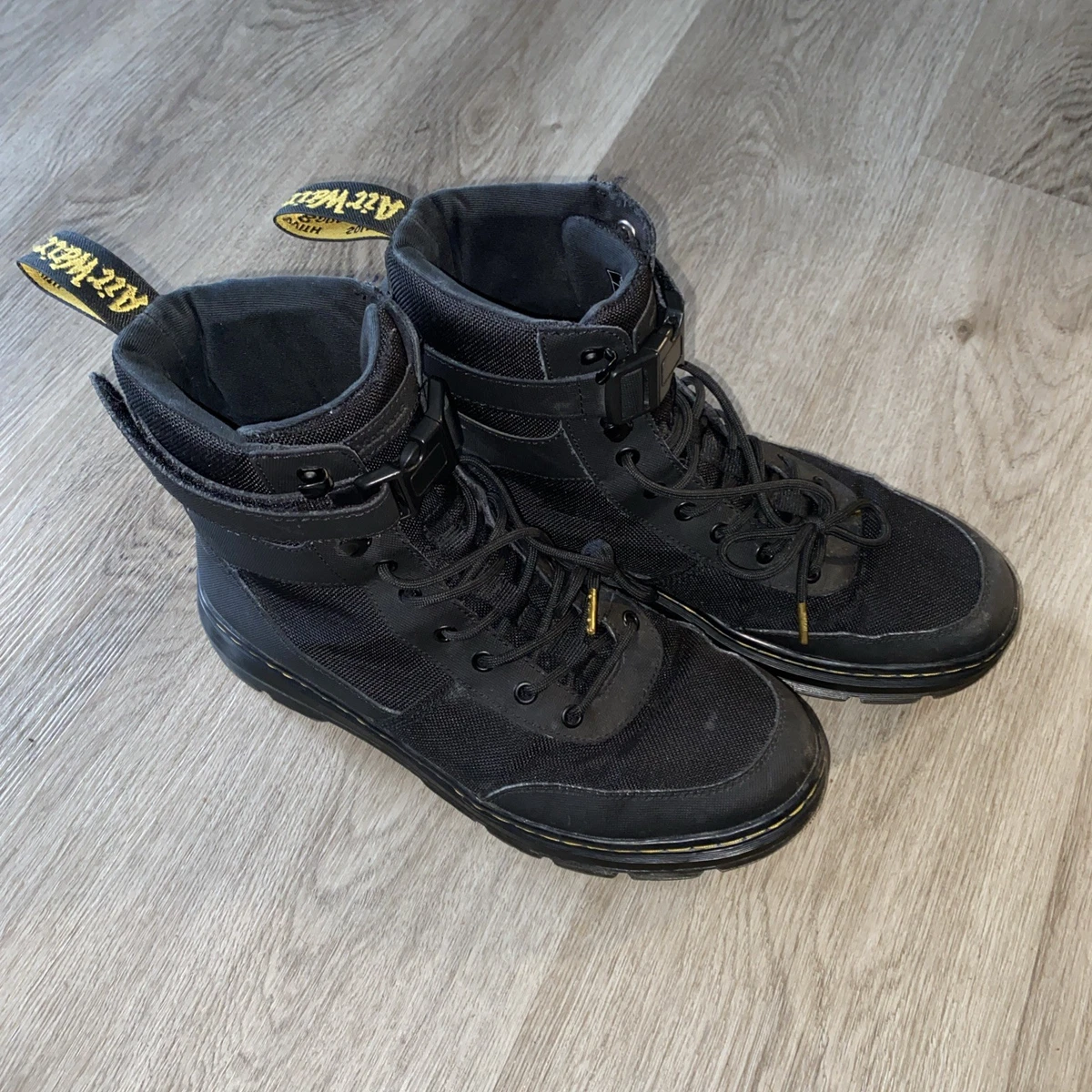 Dr. Martens Boots Unisex SZ M9 W10 BLK Kenton Leather Buckle Ankle Casual Moto Dr. Martens Buckle Boots for Men for Sale - Shop New & Used  main image 3