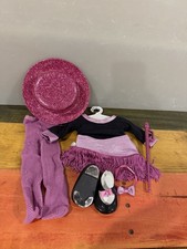 Muñeca AMERICAN GIRL Marisol Tap Dance Traje Bastón, Leotardo, Falda, Medias y Zapato