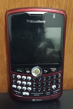 Vintage BlackBerry Curve 8330 Cell Phone Red NOT TESTED PARTS ONLY