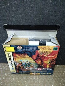 CAPCOM Dungeons & Dragons Collection Saturn T-1245G 4MB RAM Cart Game Unopened