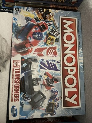 Hasbro MONOPOLY: TRANSFORMERS Edition Board Game, 2021, New Sealed
