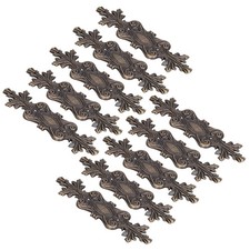 10pcs Corner Covers Vintage Exquisite Alloy Corner Protector With Screws For Woo