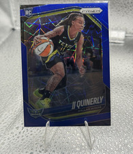 2025 Panini Prizm WNBA JJ Quinerly Dallas Wings Blue Velocity RC #95