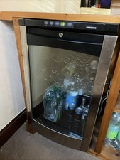 Wine Cooler Fridge Freestanding Drinks Chiller Rack 2 Zones, 24 Bottles