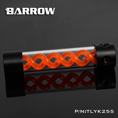 BARROW TLYK255 T-VIRUS Helix Reservoir WaterTank Acrylic NO Light 50*255MM - Afbeelding 9 van 22