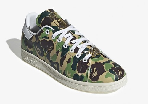 Adidas x Bape Stan Smith NEW US7 UK6 EU40 Bape-Sta ABC Camo 30th Anniversary - Bild 3 von 4