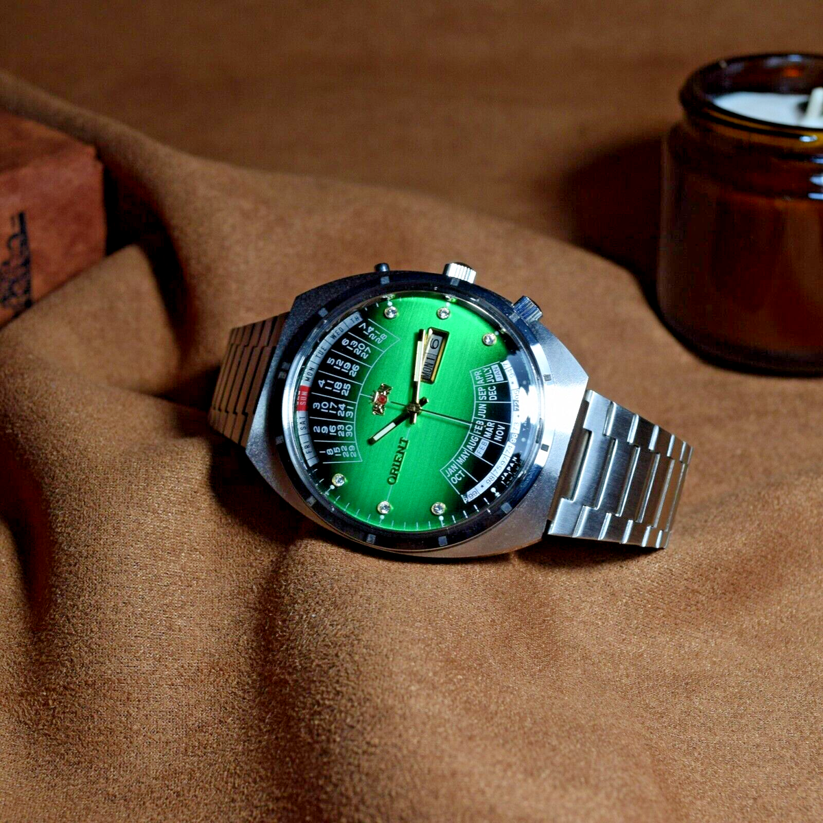 Japanse Automatic Wristwatch Orient College Perpetual Multi Year