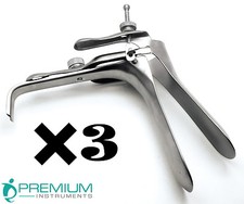 3× Graves Vaginal Speculum Small Gynecology Surgical OB/GYN Instruments