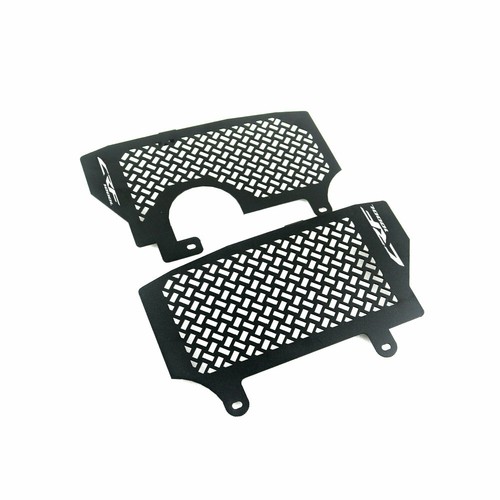 Black Radiator Guard Grille Protector Cover For HOUDA CRF1000L Africa Twin ADV - Picture 12 of 12