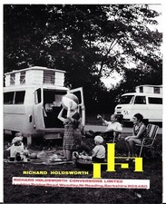 Commer PB Spacevan Richard Holdsworth Caravans Early 1970s UK Foldout Brochure