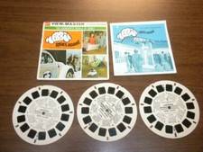 HERBIE RIDES AGAIN WALT DISNEY B 578 Viewmaster 3 reels PACKET SET