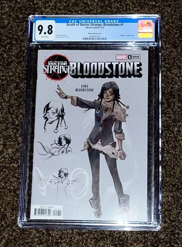 2022 DEATH OF DOCTOR STRANGE: BLOODSTONE #1 GUARA CGC 9.8 NM FAST SAFE SHIPPING