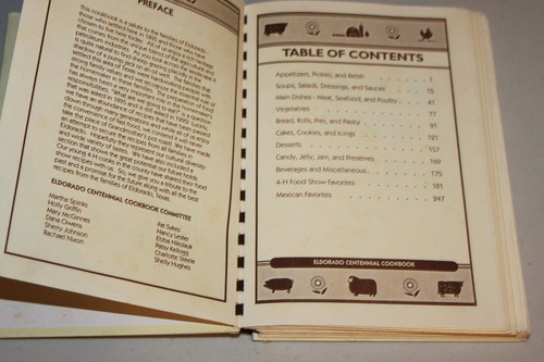 Eldorado Centennial Cookbook, Recipes, Eldorado, Texas Cook Book - 第 3/13 張圖片