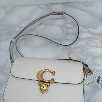 Coach C7936 Studio Shoulder Bag 19 White Women's Bag Outlet