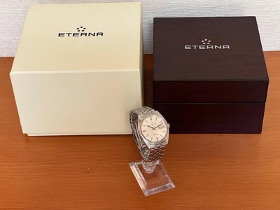 Working ETERNA ETERNA antique wristwatch, analog, automatic. Case 3 x 40 mm F/S