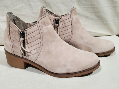 Reef Voyage Low Women's Suede Ankle Boots w/ Zipper RF0A362B Sz water  proof