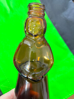 LARGE Vintage 1980 Mrs. Butterworth Glass Syrup Bottle-Thatcher-Collectible-NICE
