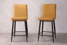 RIBBED BAR STOOLS STOOLS IN TWO HEIGHTS FIVE COLOUR COUNTER RESTAURANT STOOLS