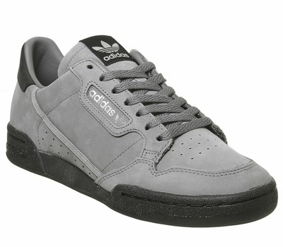 Adidas Continental 80 Grey Suede Trainers 7 | eBay