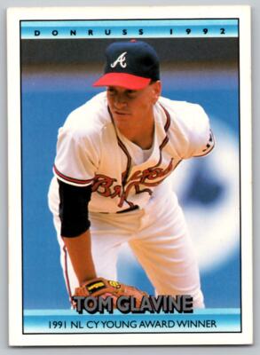 1992 Donruss #BC4a Tom Glavine Atlanta Braves