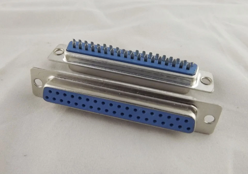 1pcs D-SUB 37 Pin DB37 Female Jack Solder Type Straight Adapter Connector 2 Rows - Image 3 of 4