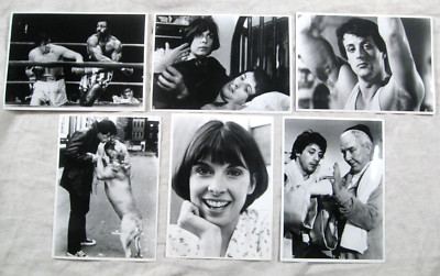 ROCKY - 6 Pressefotos - Sylvester Stallone Talia Shire Balboa Carl Weathers