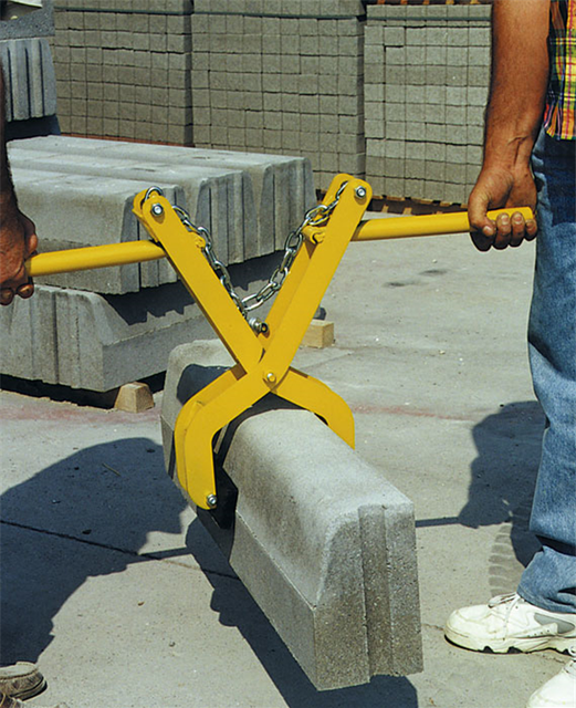 Adjustable Manual / Hoist Kerb Slab Grab Gripping Lifting Tool 500kg