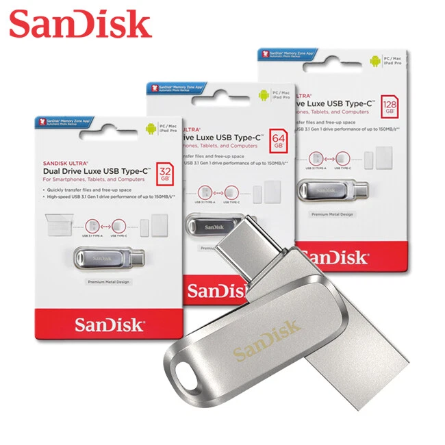 SanDisk Ultra Dual Drive Go 128GB USB Type-A/USB Type-C Flash