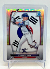 2023 Bowman Chrome WCB KUNWOO PARK Refractor 231/499 #WCB-18