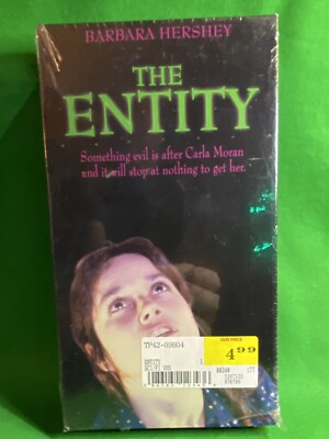 The Entity (VHS, 1993) Horror  Barbara Hershey Fox Video Rare