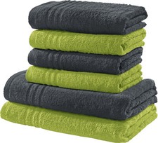 REDBEST Frottier-Set 2-farbig 6-tlg. Walk-Fro...