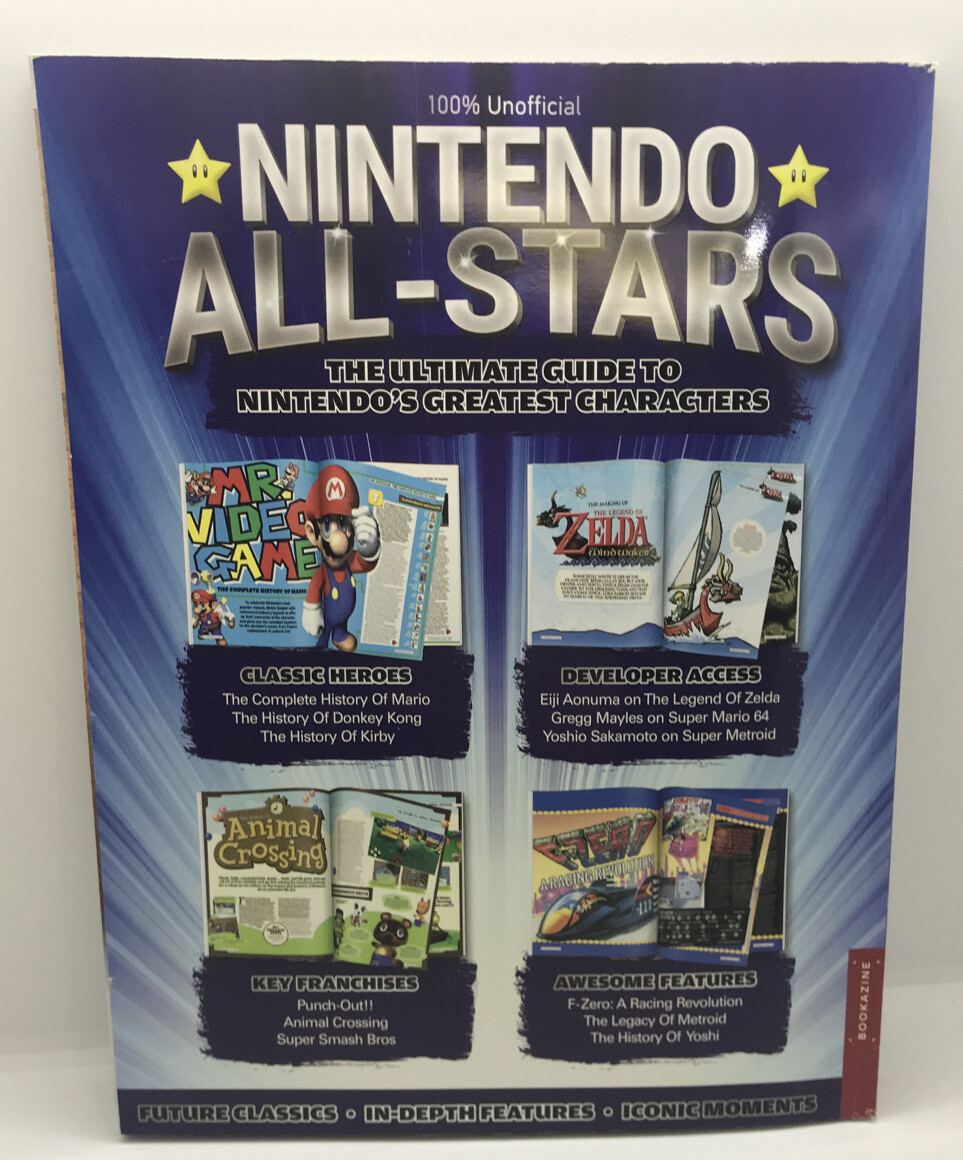 NINTENDO ALL STARS Unofficial BOOK Ultimate GUIDE 146 Pages