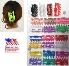 Lot of 6,12,24 -3.5" 90MM Women Plastic Hair Claws Hair Clips Accessory-HC90