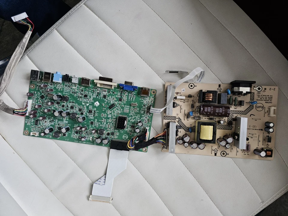 24" Monitor Nec EA244WMi Powerboard 715G5116-P01 & Main Board 715G5242-MOC-001 - Image 4 of 4