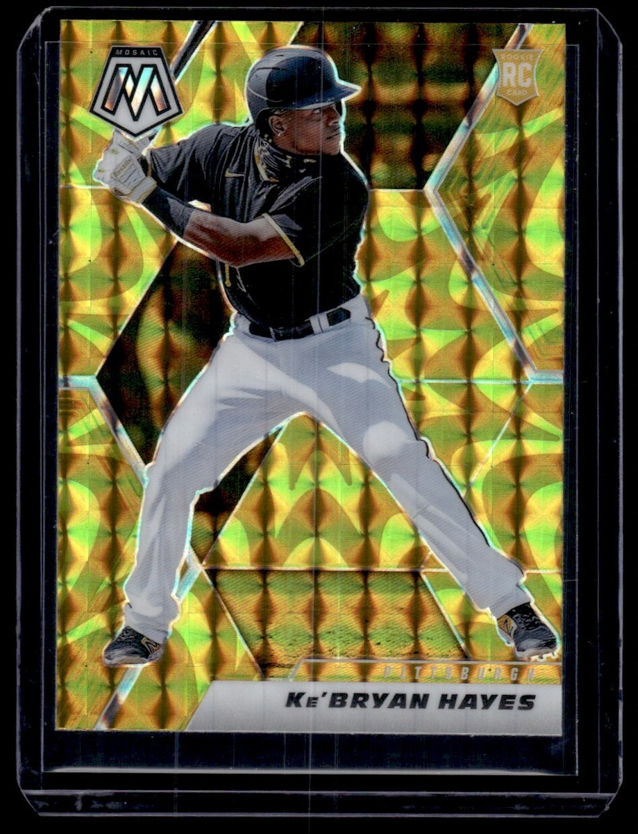 アルビノページ 2021 Panini Mosaic Ke'Bryan Hayes RC Pittsburgh Pirates #242 | eBay