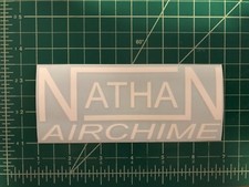 Large Logo - Nathan Airchime Vinyl Decal - Railroad Train Horn Large Logo - Nathan Airchime Vinyl Decal - Railroad Train Horn