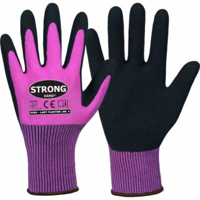 Arbeitshandschuhe LADY FLEXTER Damen Handschuhe Sicherheitshandschuhe STRONGHAND - Bild 1 von 3