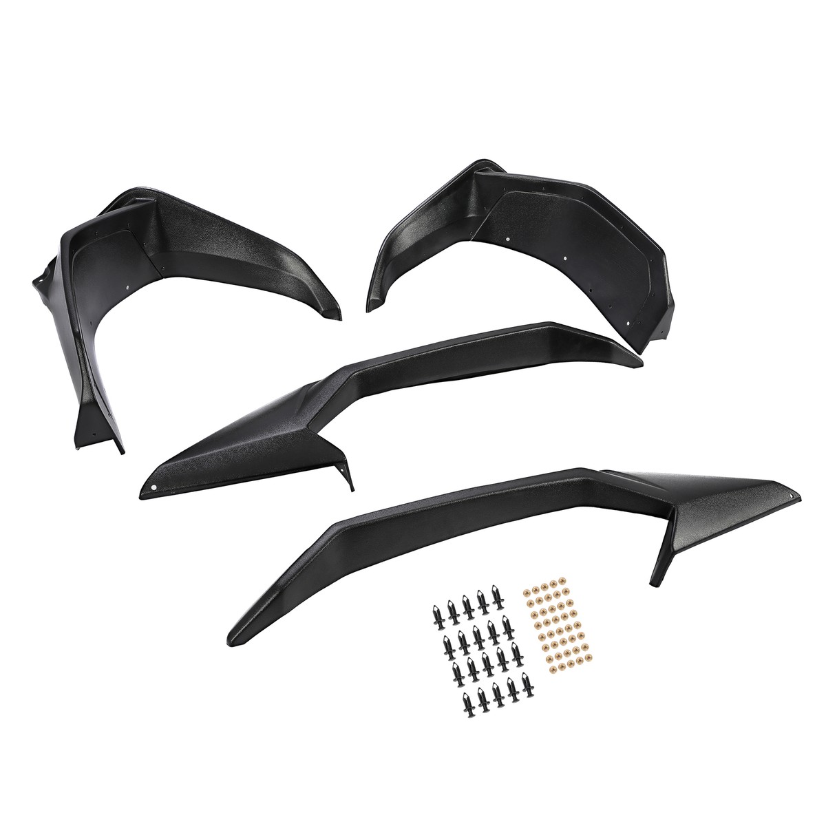4PCS Fender Flares Mud Guards For Kawasaki Teryx KRX 1000 / KRX4