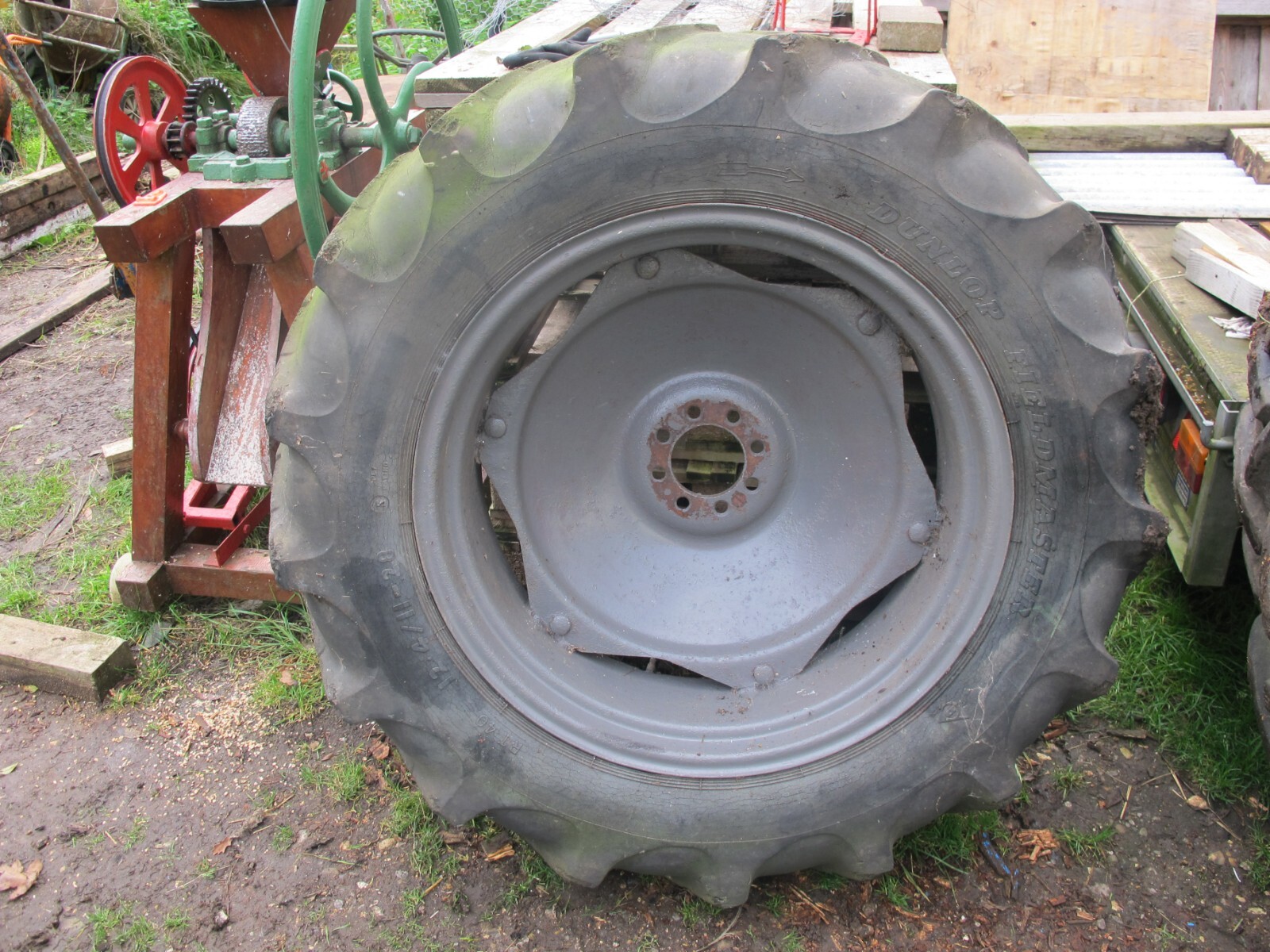 used tractor wheels and tyres eBay